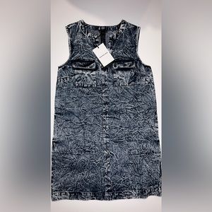 who what wear denim dress